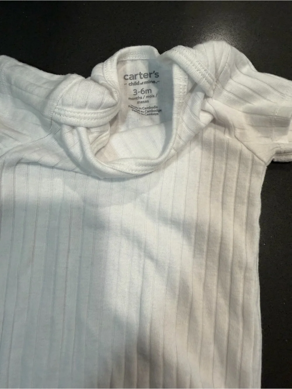Carters soft ribbed